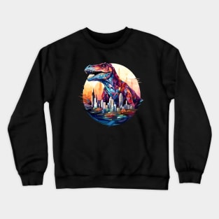 Dinosaur Animal World Wild Beast Predator Creature Crewneck Sweatshirt